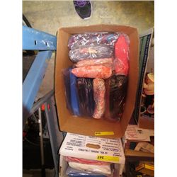 Box of fabric and remnants
