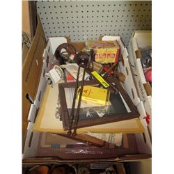 Box of vintage items