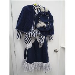 Costume - Victorian Lady - cape, hat, dress