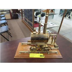 Decorative brass item