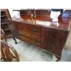 Image 1 : Early 1900's cherry wood side board