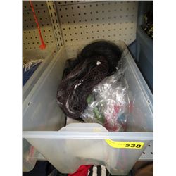 Small tote of wigs