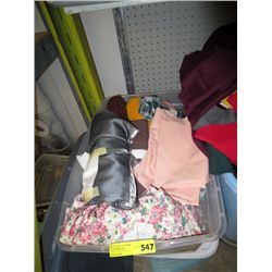 Tote of  fabric