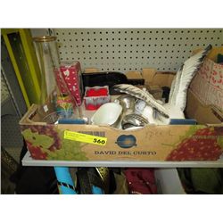 Assorted china and porcelain decorative items