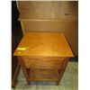 Image 1 : Wooden end table