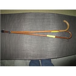 Pair of vintage canes