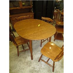 Five piece dining set