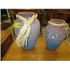 Image 1 : Two decorative clay pots
