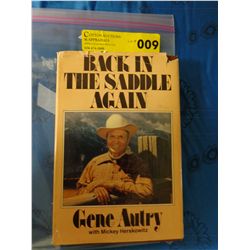Gene Autry Autographed Book