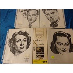 Portrait Prints of Academy Award Winners