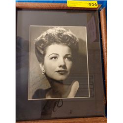 Anne Baxter Autograph