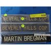 Image 1 : Martin Bregman & 2- Beverly Hills Cop door plates