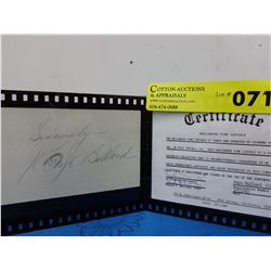 Kaye Ballard Autograph (comedy actress)