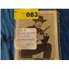 Image 1 : Richard Boone  Autograph (actor mostly westerns)