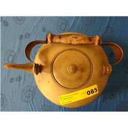 Vintage Brass Tea Kettle