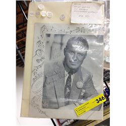 Horace Heidt Autographed CHP program