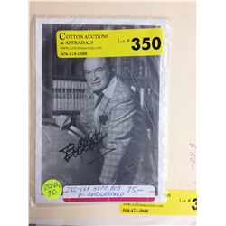 Bob Hope Autograph