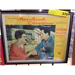 Movie Poster 1954 "Magnificent Obsession"