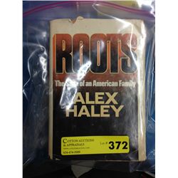 Book "Roots" Signed by author Alex Haley