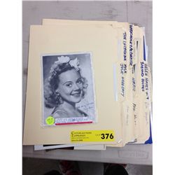 Misc. lot of Hollywood Memorabilia