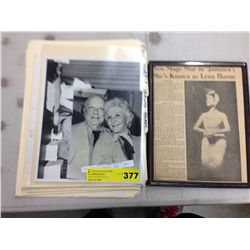 Misc. lot of Hollywood Memorabilia
