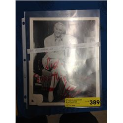 Van Johnson Autograph