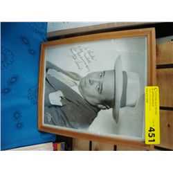 Jack E. Leonard Autograph (comedian/actor)