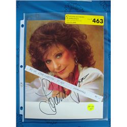 Loretta Lynn Autograph