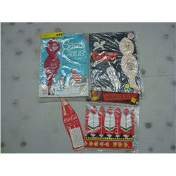 3-Toss up balloons/Chief hat/Coca-Cola bottle ad