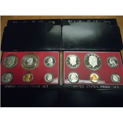 1978 & 79 US PROOF SETS (WITH BOXES)