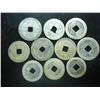 Image 1 : 10 ASSORTED CHINESE CASH COINS MAYBE SCARCE ONES