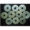 Image 2 : 10 ASSORTED CHINESE CASH COINS MAYBE SCARCE ONES