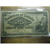 Image 1 : 1900 DOMINION OF CANADA 25 CENT FRACTIONAL
