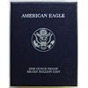 Image 3 : 2006 PROOF AMERICAN SILVER EAGLE, WITH NICE ORIGINAL BOX AND CERTIFICATE,