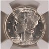 Image 2 : 1945 MERCURY DIME, NGC MS-65