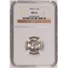 Image 1 : 1945-D MERCURY DIME, NGC MS-65 GEM