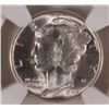 Image 2 : 1945-D MERCURY DIME, NGC MS-65 GEM