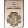 Image 1 : 1880 S MORGAN DOLLAR NGC MS64