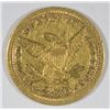 Image 2 : 1867 $2.50 GOLD LIBERTY AU+