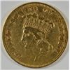 Image 1 : 1856-S $3 GOLD VF