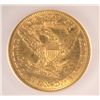 Image 3 : 1892 $10 GOLD LIBERTY SEGS AU-50