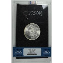 1884-CC MORGAN DOLLAR GSA, NO BOX OR COA NGC MS63
