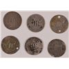 Image 2 : 6 LOW GRADE THREE CENT SILVERS