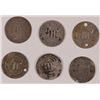 Image 2 : 6 LOW GRADE THREE CENT SILVERS