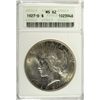 Image 1 : 1927-D PEACE DOLLAR ANACS MS62