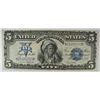 Image 1 : 1899 $5 SILVER CERTIFICATE "CHIEF" NOTE