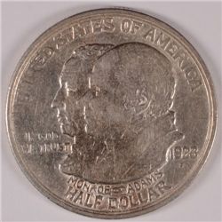 1923-S MONROE COMMEM HALF DOLLAR XF/AU