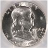 Image 2 : 1956 FRANKLIN HALF DOLLAR PCGS MS64 FBL