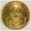 Image 2 : 1907 $20 GOLD LIBERTY MS62