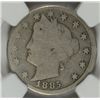 Image 2 : 1885 LIBERTY NICKEL NGC G-4 KEY!